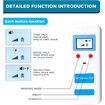 Pet Training Mat, Indoor fecal mat, 3 Correction Modes, Training Tools for Dogs and Cats, 20 inch x 48 inch