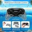 Mosasaurus Toys, Upgrade Remote Control Water Toy for Kids Ages 4-8, RC Dino with Light and Spray Water for Swimming Bath Lake Ocean Christmas Birthday Gift