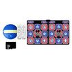 Double Dance PVC Mat 11MM Thickness Wireless DUO Music Dance Mat Dual Handles Running Game Mat HDMI TV Kids Birthday Christmas Gift