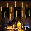 Halloween Decorations,Floating Candles with Wand,12 Pcs Magic Flickering Warm Light Flameless Floating LED Candle Decor for Indoor Home Room Classroom Bedroom Party