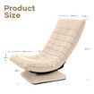 Single Floor Sofa Bed Couch Chair Folding Chaise Lounge Recliner Lounger Seat Bedroom Furniture Adjustable Modern Comfortable