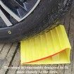 2 Pcs Wheel Chocks, Non Slip Base, Tire Chocks, Heavy Duty Safety Wheel Chocks for RV, Trailer, Car Truck Stopper，Helps Keep Your Trailer or RV in Place
