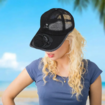 Solar Powered Fan Hat Summer Sun Fan Hat Beach Hat With Cooling Fan UV Block Sports Hats Rechargeable For Men Women Color Black