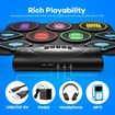 9 Pads Electronic Drum Kit Electric Digital USB Roll Up Bluetooth Practice Pad Speaker Headphone Jack Beginner Musical Instrument Drumsticks Colourful