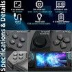 Handheld Retro Video Game Console Supports 11 Emulators, Retro Gaming Console Handheld 4.7-inch IPS Screen