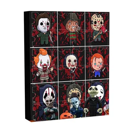 2024 Halloween Doll Advent Calendar With 24 collectible dolls, Scary ...