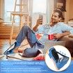 Plantar Fasciitis Night Splint,Adjustable Plantar Fasciitis Brace with Arch Support,Dorsal Night Splint,Dual Effective Plantar Fasciitis Relief Achilles Tendonitis Foot Drop Heel Blue