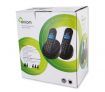 Oricom M900-2 DECT Digital Cordless Phone with Answering System, Hands-free Speakerphone, Caller ID - Black