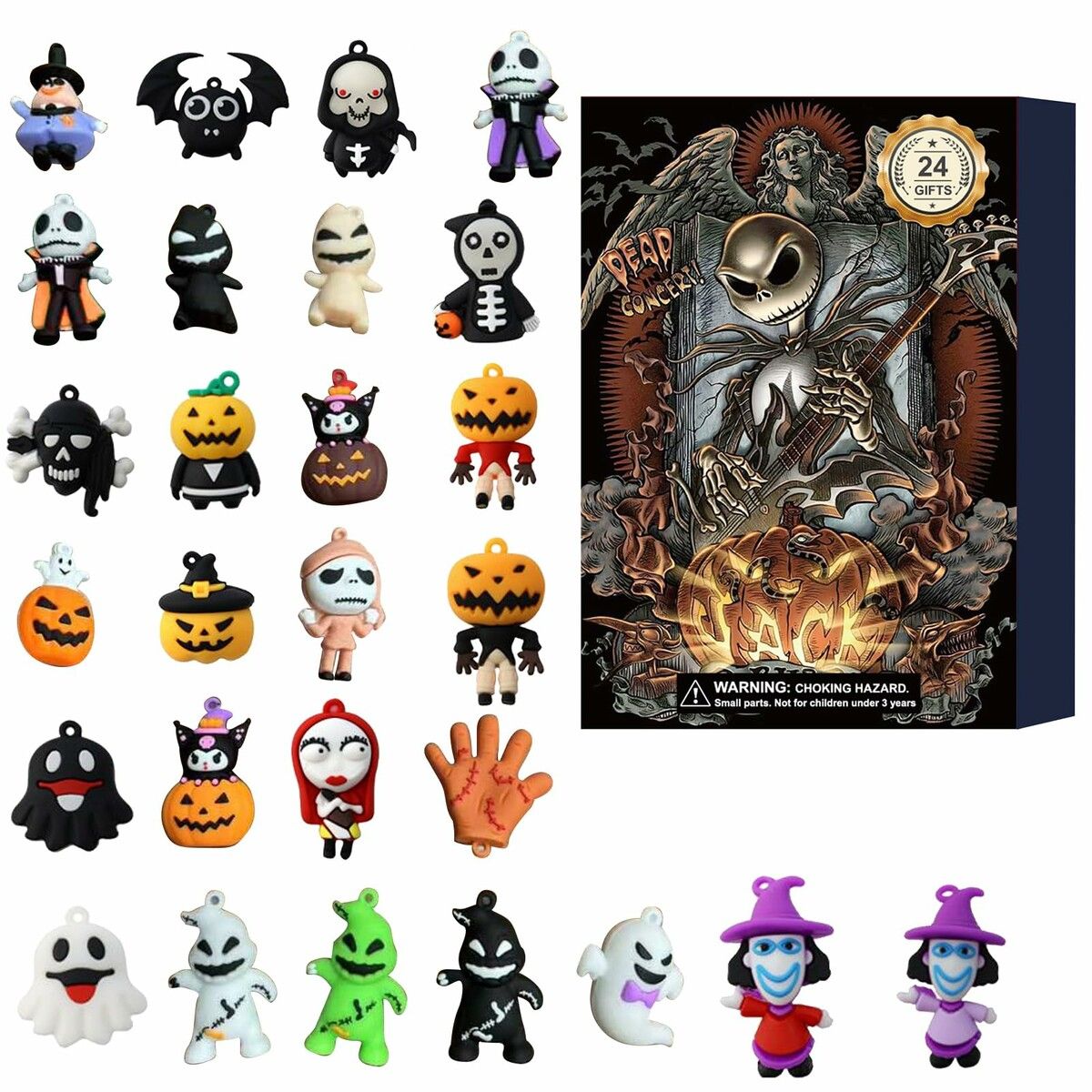 Halloween Countdown Calendar 24 Day,Scary Halloween Doll Horror Movie ...