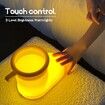 Night Light for Kids,Rechargeable Cute Silicone Nursery Lamp Adjustable NightLigh with Timer, Fun Squishy Night Lamp for Bedroom