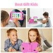 7 inch Android 11 Kids Tablet 2GB RAM 32GB ROM with WiFi, Bluetooth, Control Pre-Installed Apps, Dual Camera (Pink)