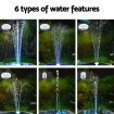 Gardeon Floating Solar Pond Water Fountain Pump Outdoor Fountains LED Light