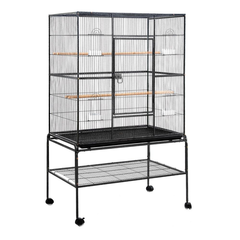 View of i.Pet Bird Cage Large Cages 160cm Parrot Aviary Stand-Alone Budgie ...