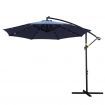 Instahut Outdoor Umbrella 3M Cantilever Beach LED Umbrellas Garden Shade Patio