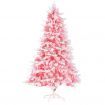 Jingle Jollys Christmas Tree 1.8m Pink Xmas Tree Snowy Party Decor 810 Tips