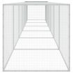 Chicken Cage with Roof Anthracite 603x98x90 cm Galvanised Steel