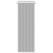 Bird Cage Grey 215x78x200 cm Galvanised Steel