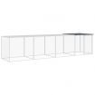 Chicken Cage with Roof Anthracite 403x98x90 cm Galvanised Steel