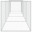 Chicken Cage with Roof Anthracite 403x98x90 cm Galvanised Steel