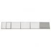 Rabbit Cage Grey 504.5x80.5x71 cm Galvanised Steel
