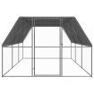 Outdoor Chicken Cage 3x6x2 m Galvanised Steel