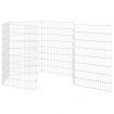 Free Range Animal Enclosure 6-Panel 54x80 cm Galvanised Iron