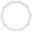 Free Range Animal Enclosure 10-Panel 54x60 cm Galvanised Iron