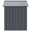 Dog House with Roof Anthracite 117x103x123 cm Galvanised Steel
