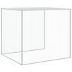 Chicken Cage with Roof Anthracite 203x98x90 cm Galvanised Steel