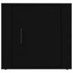 Bedside Cabinet Black 50x39x47 cm