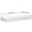 Pocket Spring Mattress Medium Firm 90x190 cm