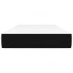 Pocket Spring Bed Mattress Black 106x203x20 cm King Single Size Fabric