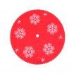 Jingle Jollys Christmas Tree Skirt 120cm Snowflake Ornaments Party Decorations