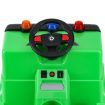 Rigo Kids Ride On Car Garbage Truck Police Light 12V Electric Toys Cars Green