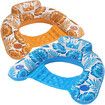 Inflatable Pool Float Chair,Floating Pool Chair Lounge Floats for Swimming Pool Water Chair Pool Lounger with Cup Holder Pool Toy Party Floaties (Size:L,100x80cm)