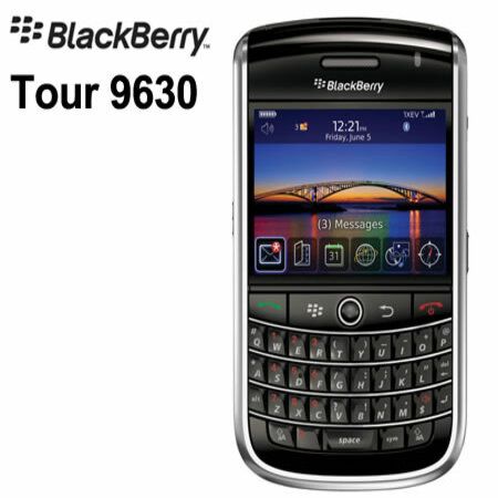 BlackBerry Tour 9630 Bluetooth 3G SmartPhone - Black