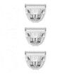 3 PCS Standard Size Replaceable Ceramic Blades Set Pet Hair Clipper, Cat Dog Common Use Clipper Blade