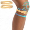 2 Pcs Patellar Tendon Support Strap, Silicone Patellar Tendon Band for Patellar Tendonitis Knee