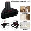 6 Pcs Vacuum Attachments, Universal Vacuum Cleaner Attachments Crevice Tool, Double Head Vacuum Nozzle with Adapter for 31mm and 35mm
