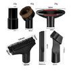 6 Pcs Vacuum Attachments, Universal Vacuum Cleaner Attachments Crevice Tool, Double Head Vacuum Nozzle with Adapter for 31mm and 35mm