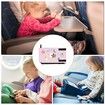 Kids Airplane Bed Seat Extender Folding Design for Emergency Aisle Window Seats