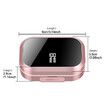 Wireless Earbuds V5.3 Bluetooth 120H Playtime Mini IPX7 Waterproof Deep Bass Over-Ear Earphones for Running Sports-Pink