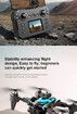 2024 new 4K HD Lens 3 Cameras 360 Obstacle Avoidance Remote Control LCD Screen Dual Batteries Altitude Holding Gravity Sensor Trajectory Automatic Takeoff