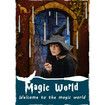 Floating Candles with Wand,20 PCs Magic Hanging Candles,Flickering Warm Light Flameless Floating LED Candle with Wand Remote,Battery Operated Window Taper Candle Set for Halloween Decorations