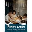 Floating Candles with Wand,20 PCs Magic Hanging Candles,Flickering Warm Light Flameless Floating LED Candle with Wand Remote,Battery Operated Window Taper Candle Set for Halloween Decorations