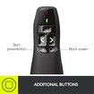 Wireless Presenter R400, Wireless Presentation Remote Clicker with Laser Pointer
