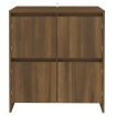 Sideboards 2 pcs Brown Oak 70x41x75 cm Engineered Wood