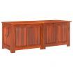 Storage Chest with Lid Brown Solid Wood Acacia