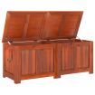 Storage Chest with Lid Brown Solid Wood Acacia