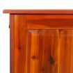 Storage Chest with Lid Brown Solid Wood Acacia